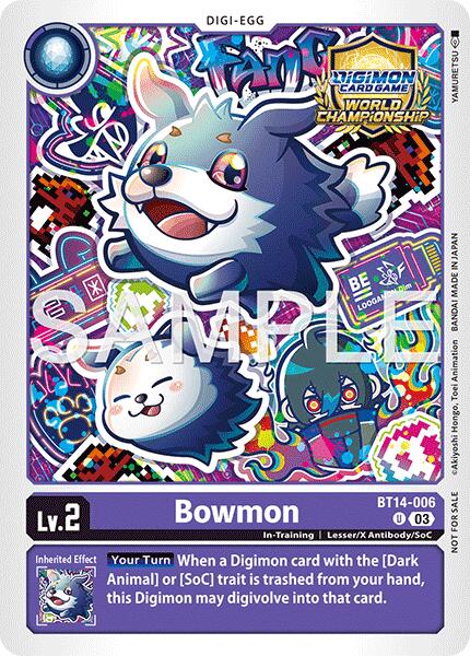 Bowmon [BT14-006] (Regionals 25-26 Season 2 Participant) [Blast Ace] | Game Grid - Logan