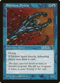 Sibilant Spirit (Oversized) [Oversize Cards] | Game Grid - Logan