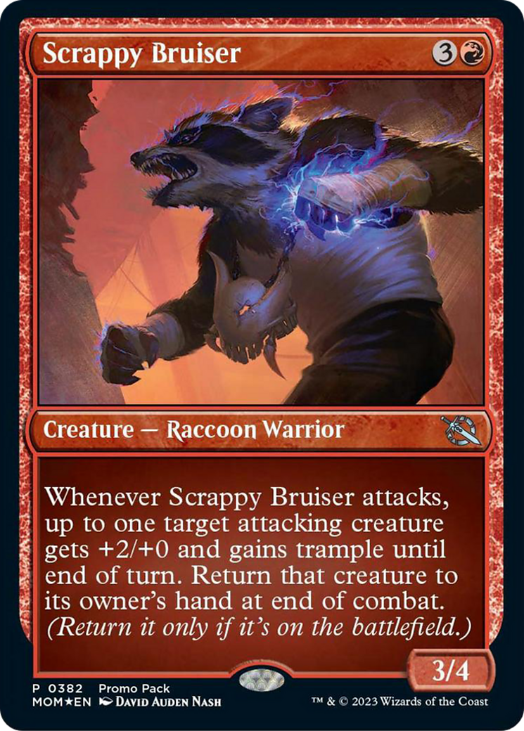 Scrappy Bruiser (Promo Pack) [March of the Machine Promos] | Game Grid - Logan