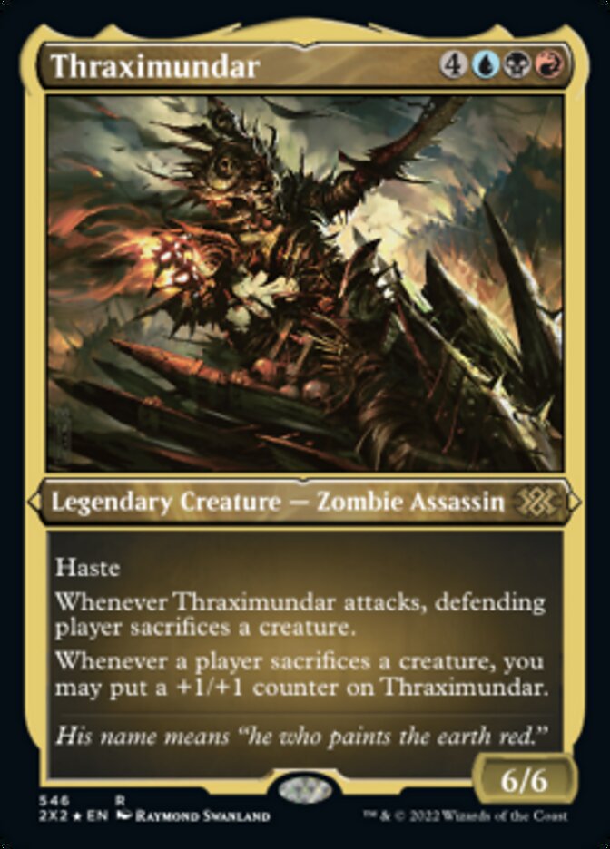 Thraximundar (Foil Etched) [Double Masters 2022] | Game Grid - Logan