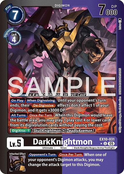 DarkKnightmon [EX10-031] (Limited Foil) [Sinister Order] | Game Grid - Logan