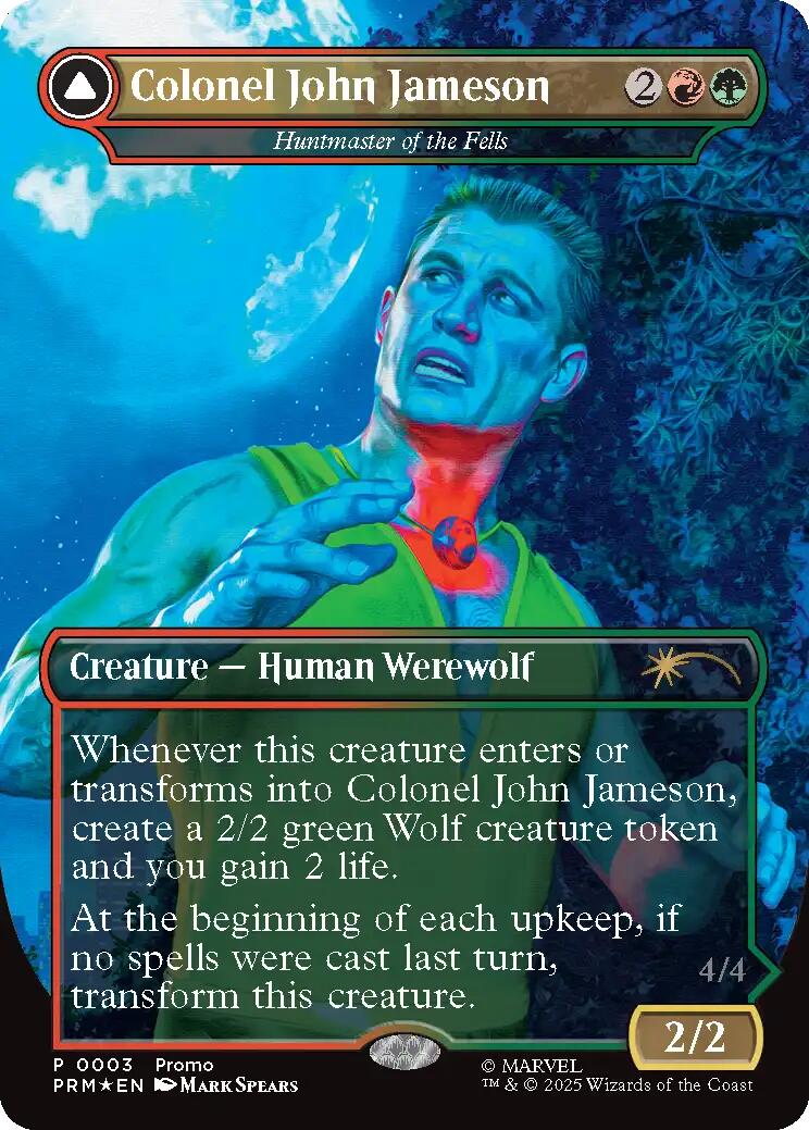 Colonel John Jameson - Huntmaster of the Fells (Borderless) [Media Promos] | Game Grid - Logan