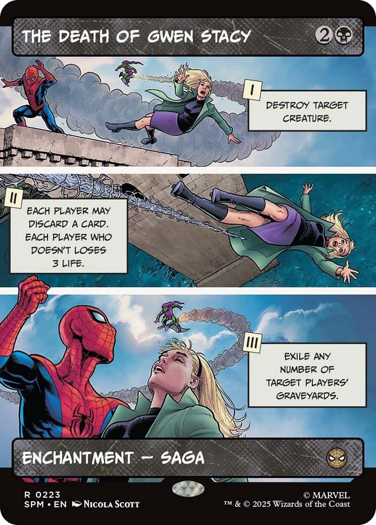 The Death of Gwen Stacy (Borderless) [Marvel's Spider-Man] | Game Grid - Logan
