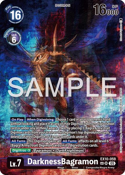 DarknessBagramon [EX10-059] (SP) [Sinister Order] | Game Grid - Logan