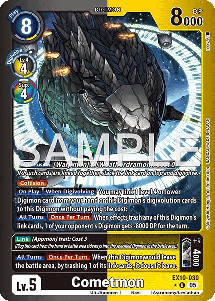 Cometmon [EX10-030] (Limited Foil) [Sinister Order] | Game Grid - Logan
