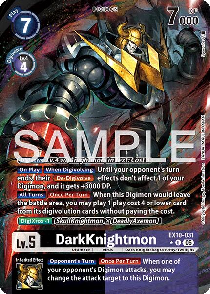 DarkKnightmon [EX10-031] (Alternate Art) [Sinister Order] | Game Grid - Logan