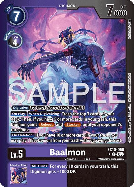 Baalmon [EX10-050] (Limited Foil) [Sinister Order] | Game Grid - Logan