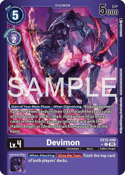 Devimon [EX10-046] (Limited Foil) [Sinister Order] | Game Grid - Logan