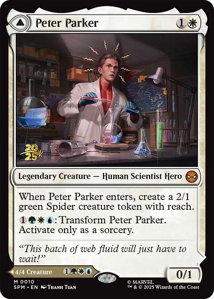 Peter Parker // Amazing Spider-Man [Marvel's Spider-Man Prerelease Promos] | Game Grid - Logan