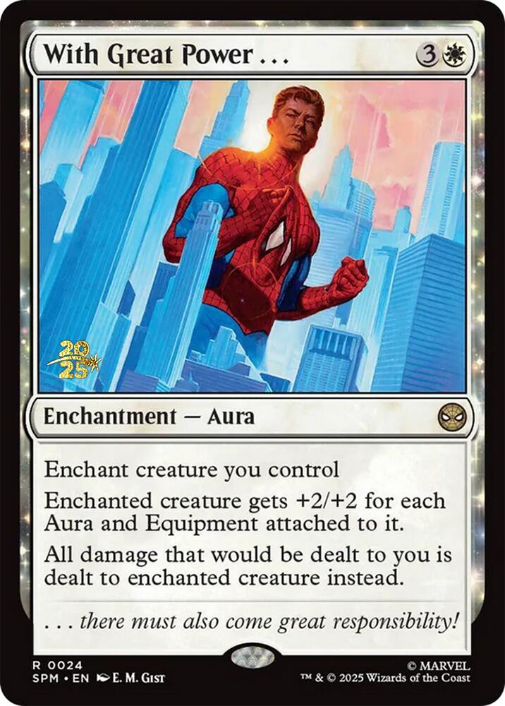 With Great Power . . . [Marvel's Spider-Man Prerelease Promos] | Game Grid - Logan