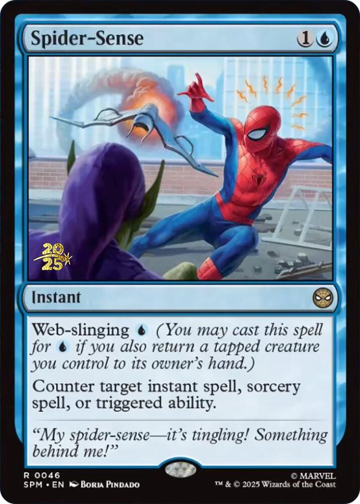 Spider-Sense [Marvel's Spider-Man Prerelease Promos] | Game Grid - Logan