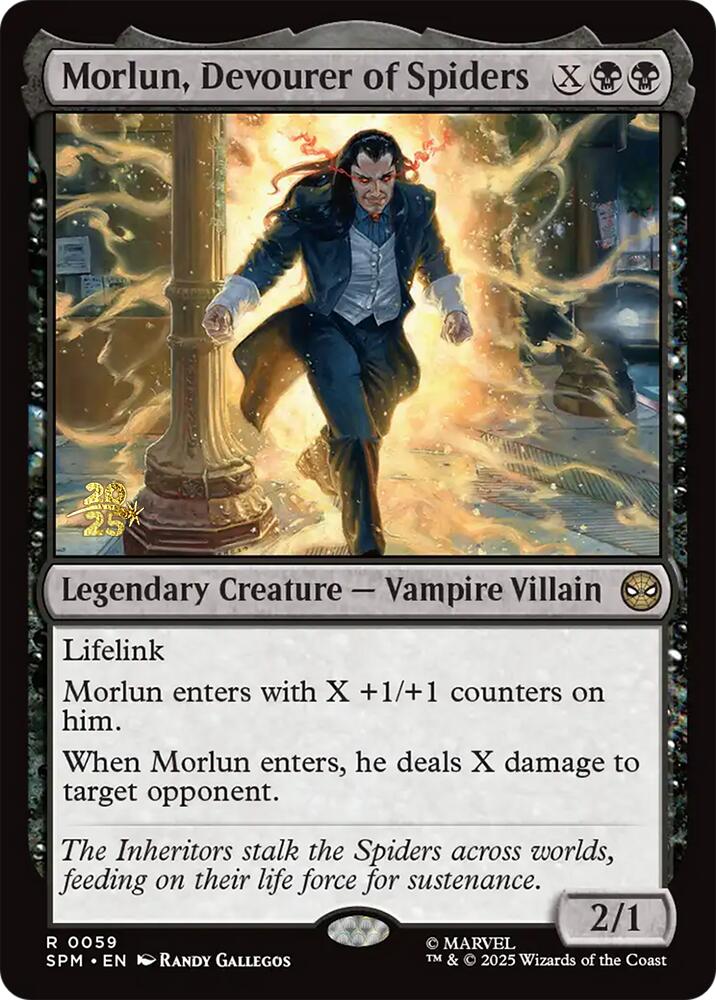 Morlun, Devourer of Spiders [Marvel's Spider-Man Prerelease Promos] | Game Grid - Logan