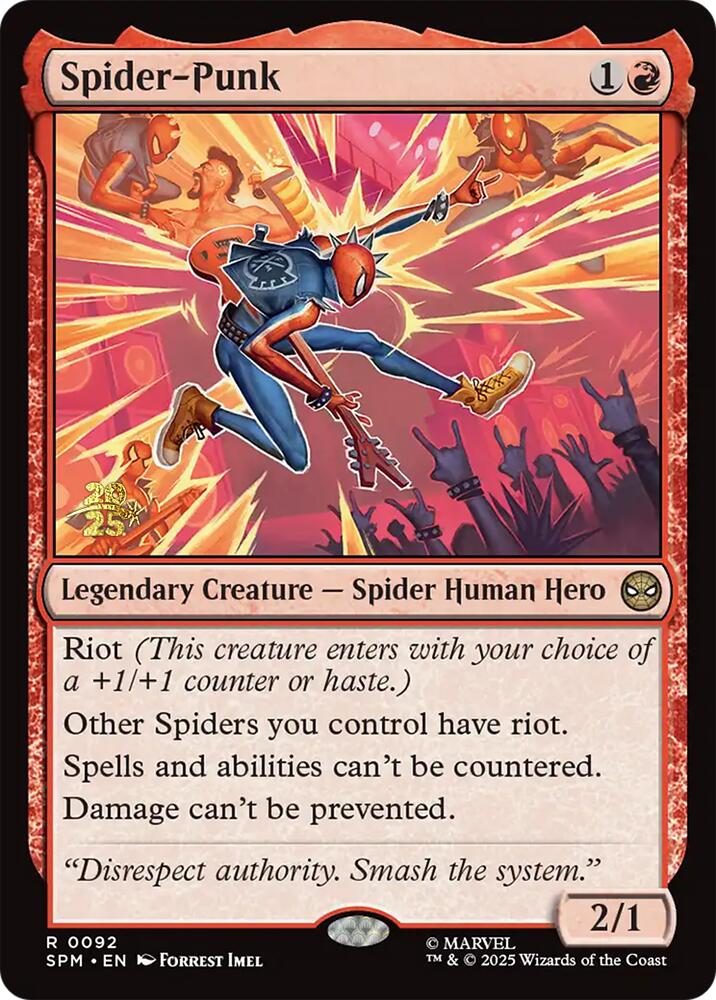 Spider-Punk [Marvel's Spider-Man Prerelease Promos] | Game Grid - Logan