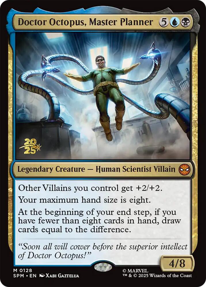 Doctor Octopus, Master Planner [Marvel's Spider-Man Prerelease Promos] | Game Grid - Logan