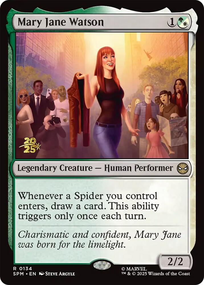 Mary Jane Watson [Marvel's Spider-Man Prerelease Promos] | Game Grid - Logan