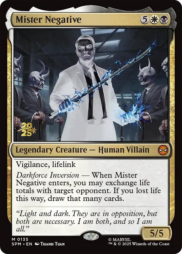 Mister Negative [Marvel's Spider-Man Prerelease Promos] | Game Grid - Logan