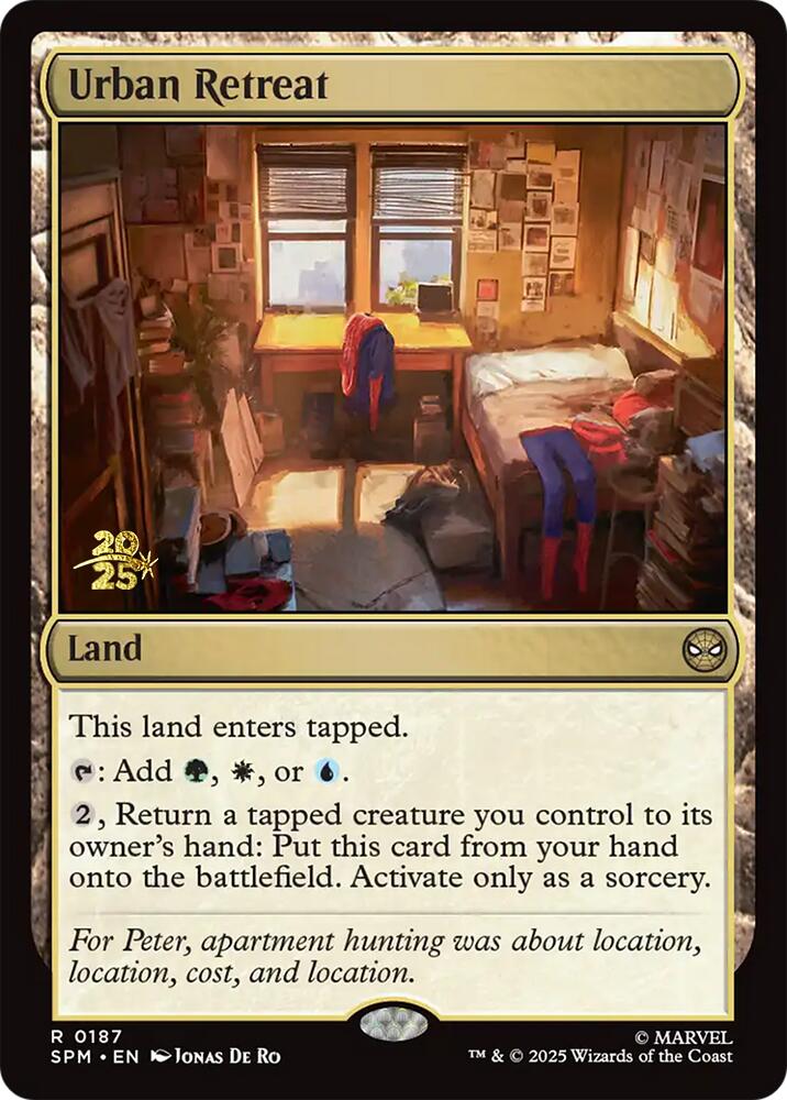 Urban Retreat [Marvel's Spider-Man Prerelease Promos] | Game Grid - Logan