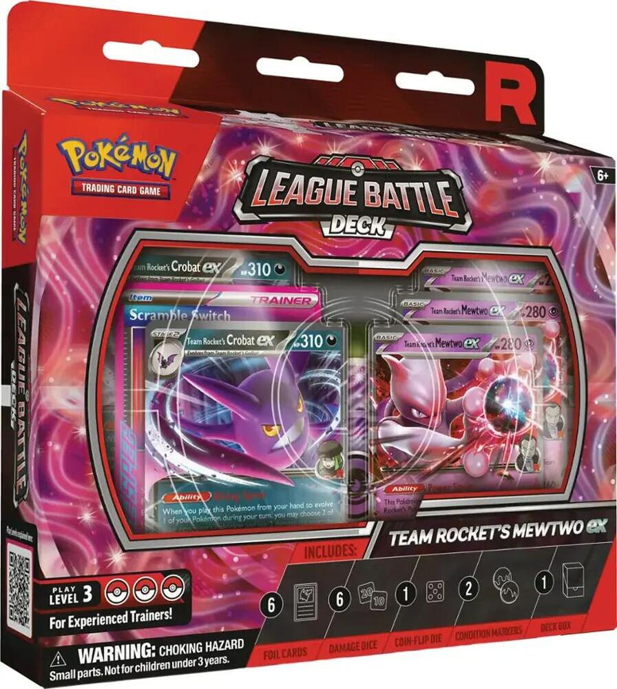 Pokemon: League Battle Deck [Team Rocket's Mewtwo ex] | Game Grid - Logan