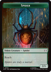 Spider // Food Double-Sided Token [Marvel's Spider-Man Tokens] | Game Grid - Logan