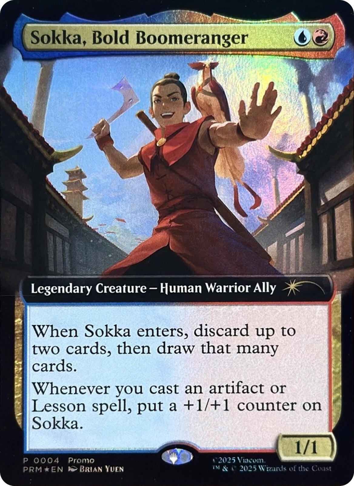 Sokka, Bold Boomeranger (Extended Art) [Media Promos] | Game Grid - Logan