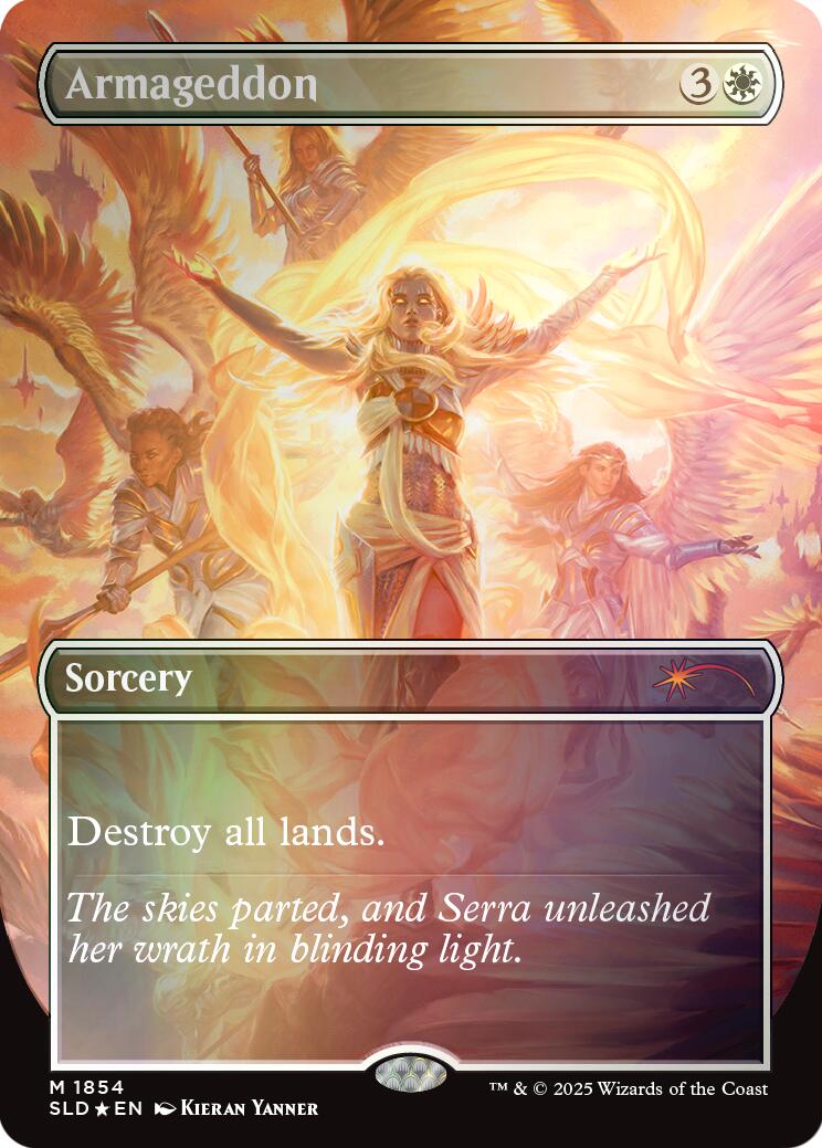 Armageddon (Rainbow Foil) [Secret Lair Drop Series] | Game Grid - Logan