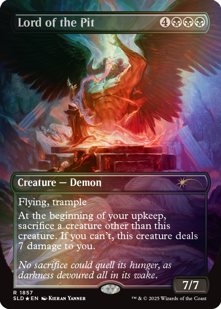 Lord of the Pit (Rainbow Foil) [Secret Lair Drop Series] | Game Grid - Logan