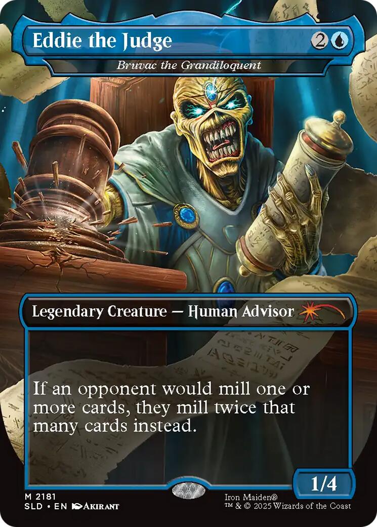 Eddie the Judge - Bruvac the Grandiloquent [Secret Lair Drop Series] | Game Grid - Logan