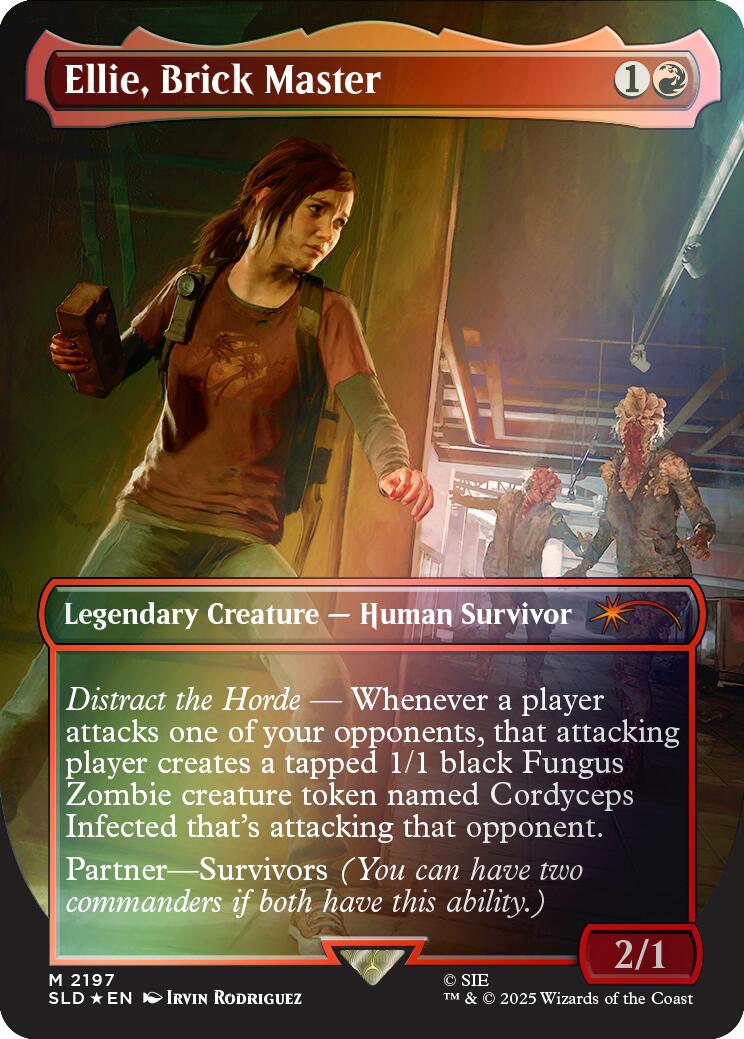 Ellie, Brick Master (Rainbow Foil) [Secret Lair Drop Series] | Game Grid - Logan