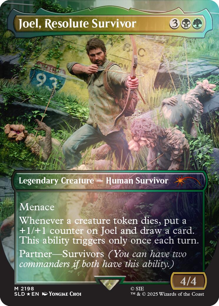 Joel, Resolute Survivor (Rainbow Foil) [Secret Lair Drop Series] | Game Grid - Logan