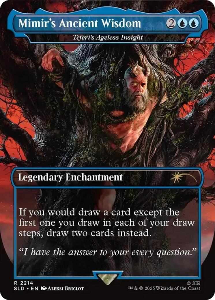 Mimir's Ancient Wisdom - Teferi's Ageless Insight [Secret Lair Drop Series] | Game Grid - Logan