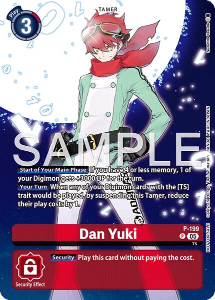 Dan Yuki [P] (Digimon Story: Time Stranger Promo Pack) [Promotional Cards] | Game Grid - Logan