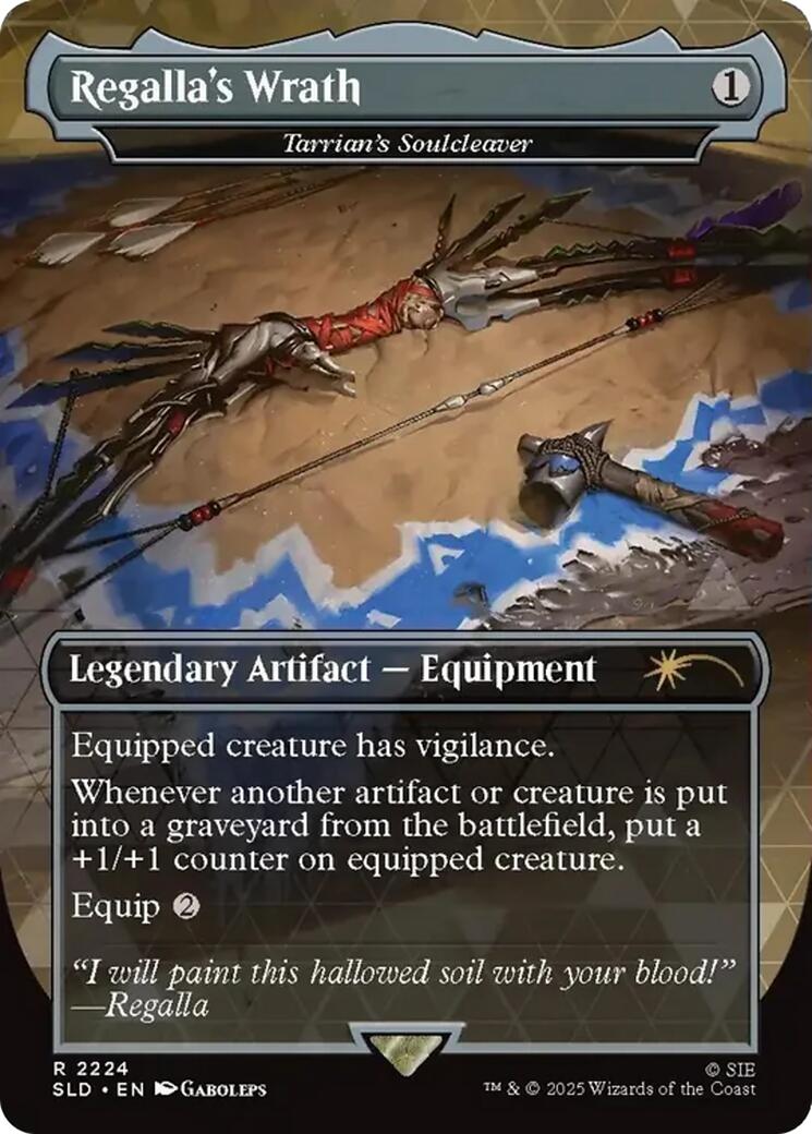 Regalla's Wrath - Tarrian's Soulcleaver [Secret Lair Drop Series] | Game Grid - Logan