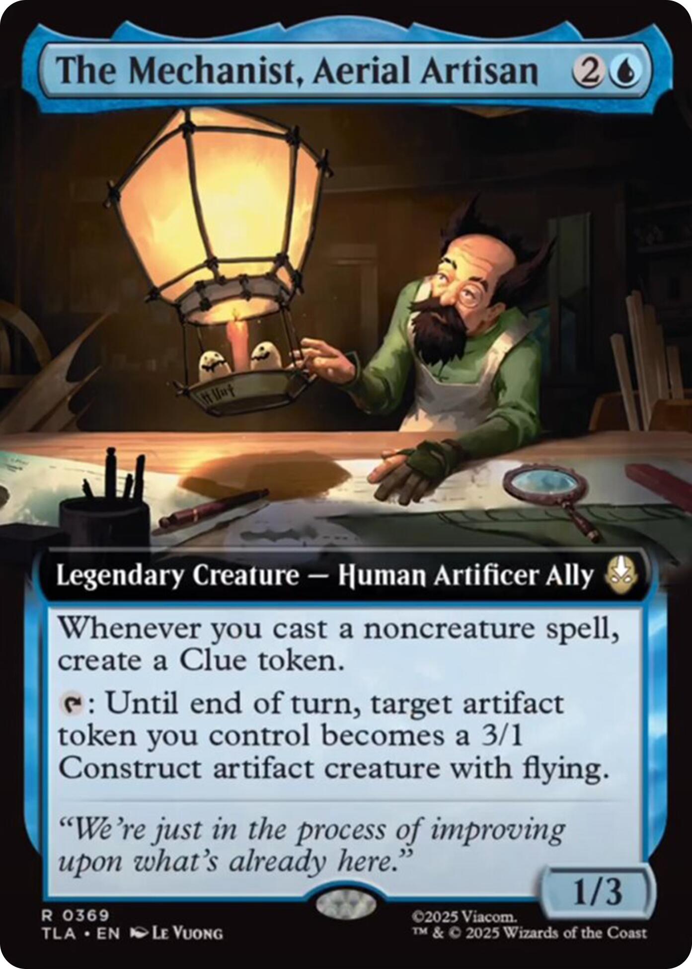 The Mechanist, Aerial Artisan (Extended Art) [Avatar: The Last Airbender] | Game Grid - Logan