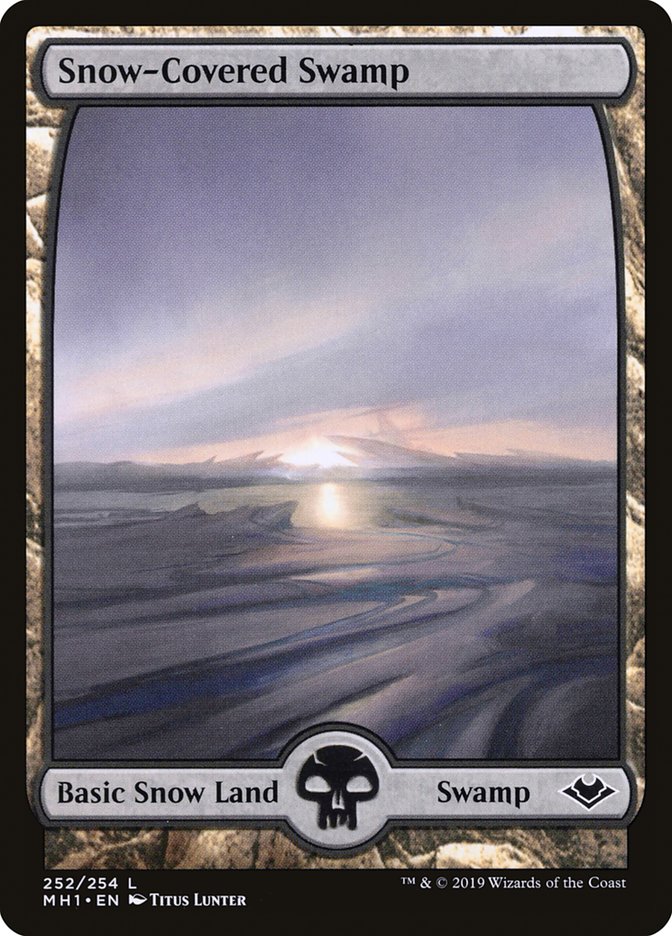 Snow-Covered Swamp [Modern Horizons] | Game Grid - Logan