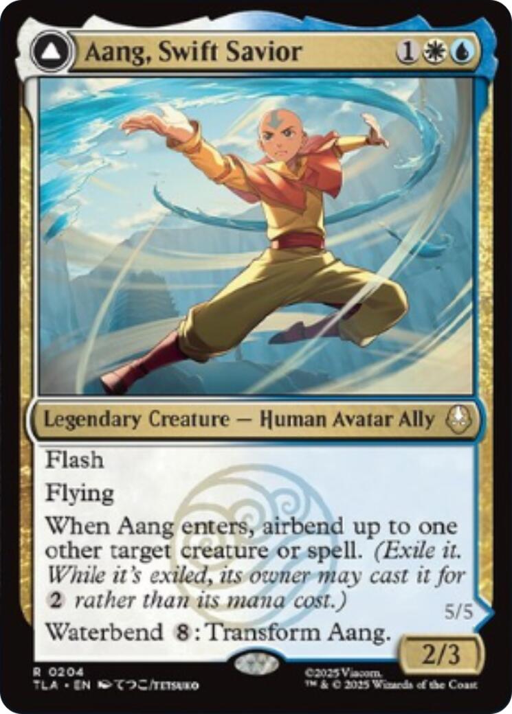 Aang, Swift Savior [Avatar: The Last Airbender] | Game Grid - Logan