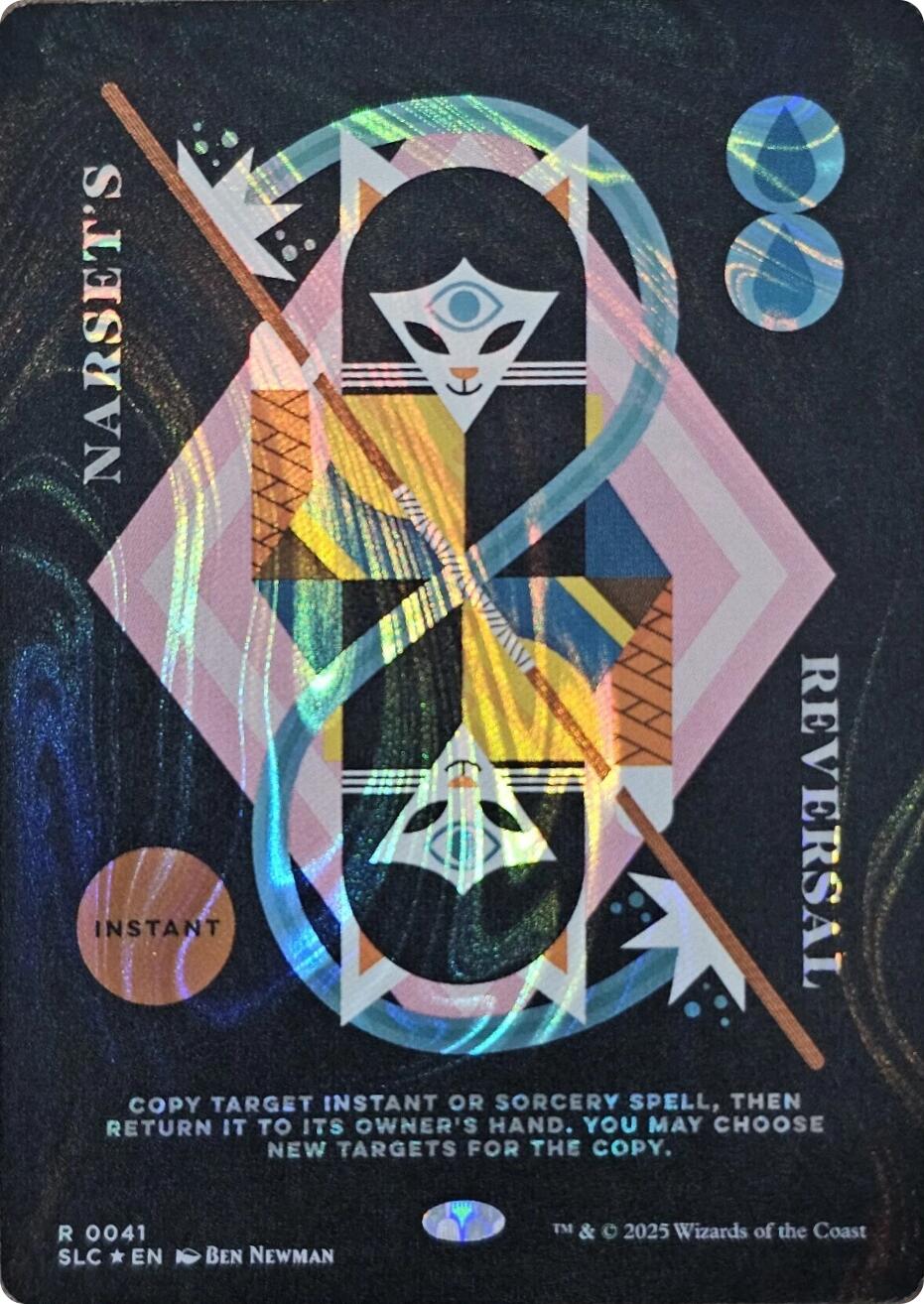 Narset's Reversal (Halo Foil) [Secret Lair Countdown Kit] | Game Grid - Logan