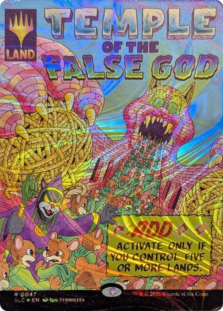 Temple of the False God (Halo Foil) [Secret Lair Countdown Kit] | Game Grid - Logan