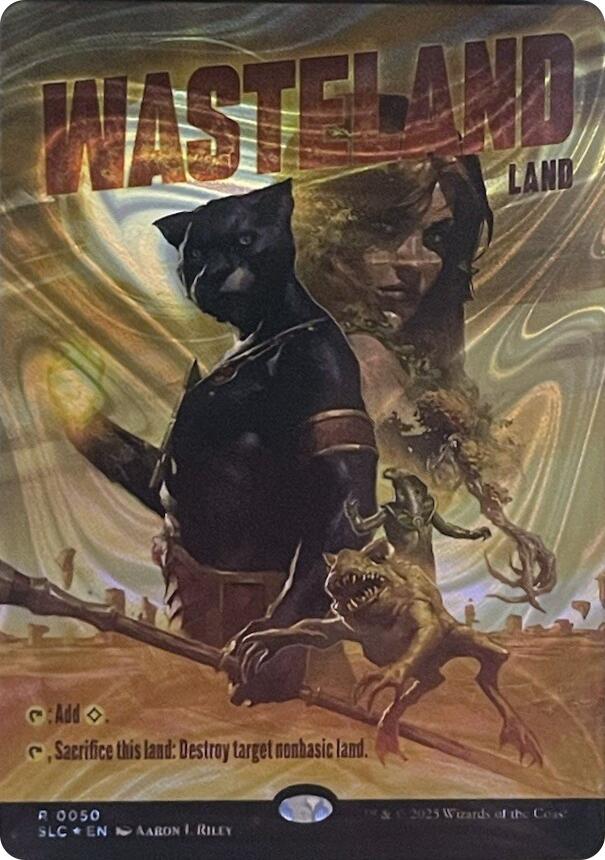 Wasteland (Halo Foil) [Secret Lair Countdown Kit] | Game Grid - Logan