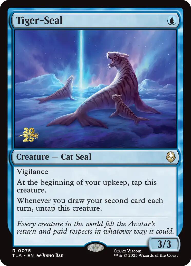 Tiger-Seal [Avatar: The Last Airbender Prerelease Cards] | Game Grid - Logan