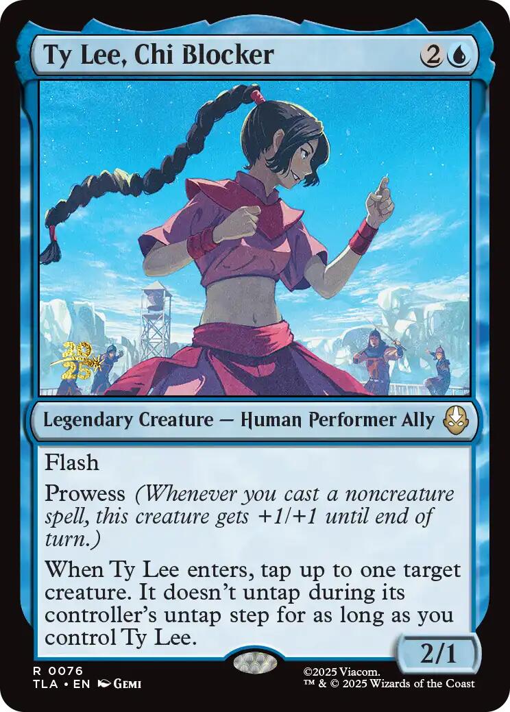 Ty Lee, Chi Blocker [Avatar: The Last Airbender Prerelease Cards] | Game Grid - Logan