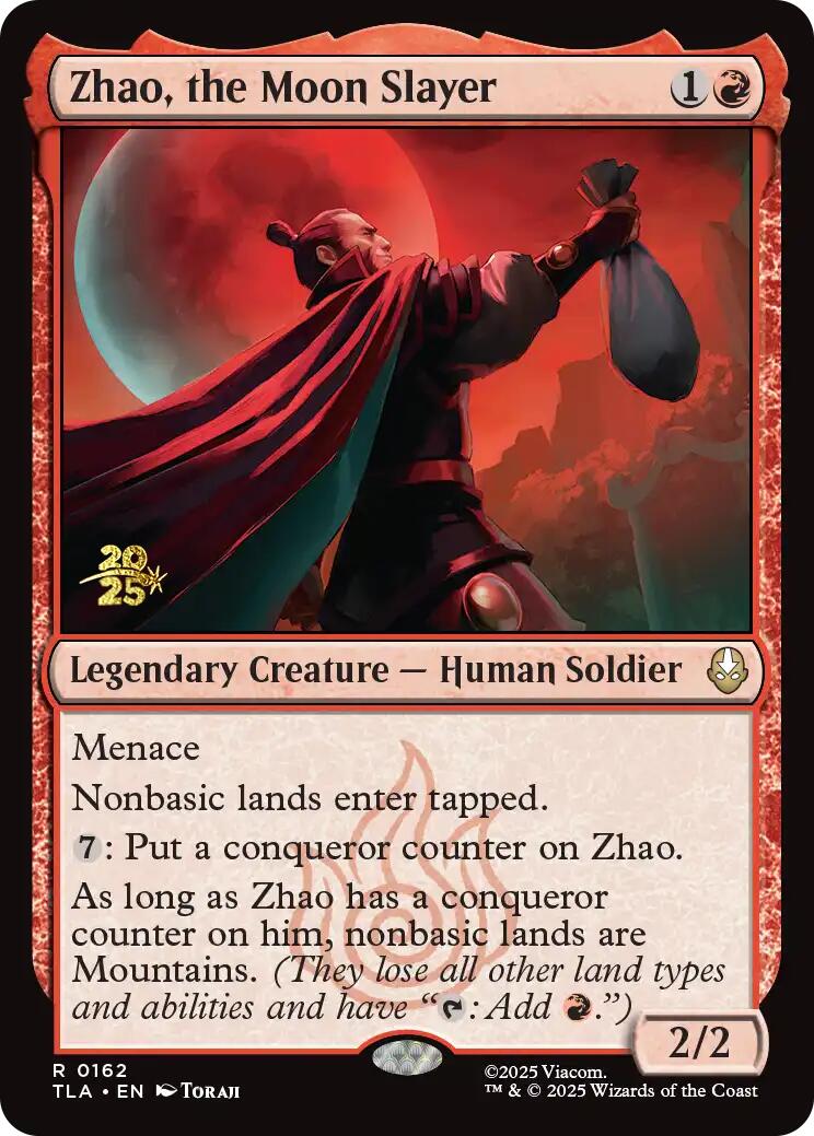Zhao, the Moon Slayer [Avatar: The Last Airbender Prerelease Cards] | Game Grid - Logan
