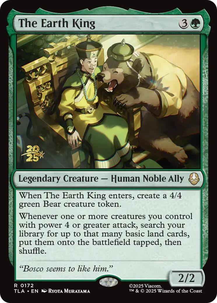 The Earth King [Avatar: The Last Airbender Prerelease Cards] | Game Grid - Logan