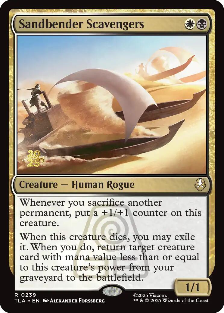 Sandbender Scavengers [Avatar: The Last Airbender Prerelease Cards] | Game Grid - Logan