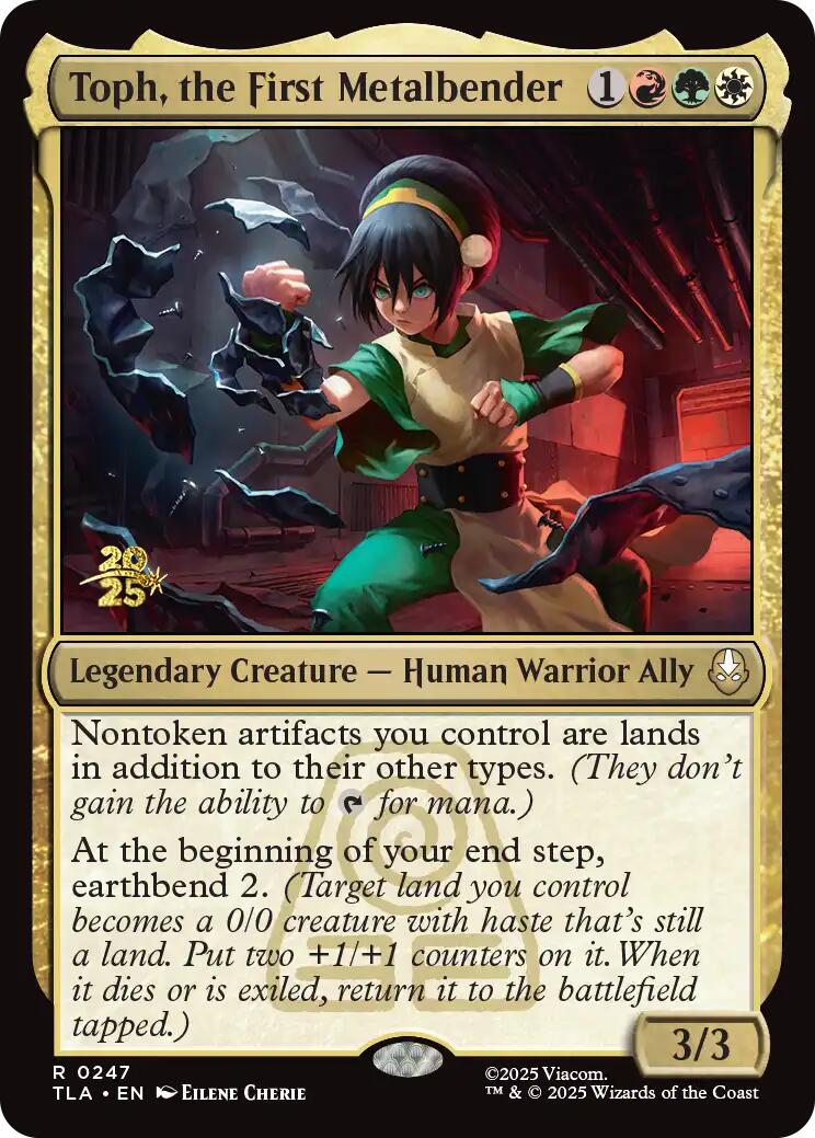 Toph, the First Metalbender [Avatar: The Last Airbender Prerelease Cards] | Game Grid - Logan
