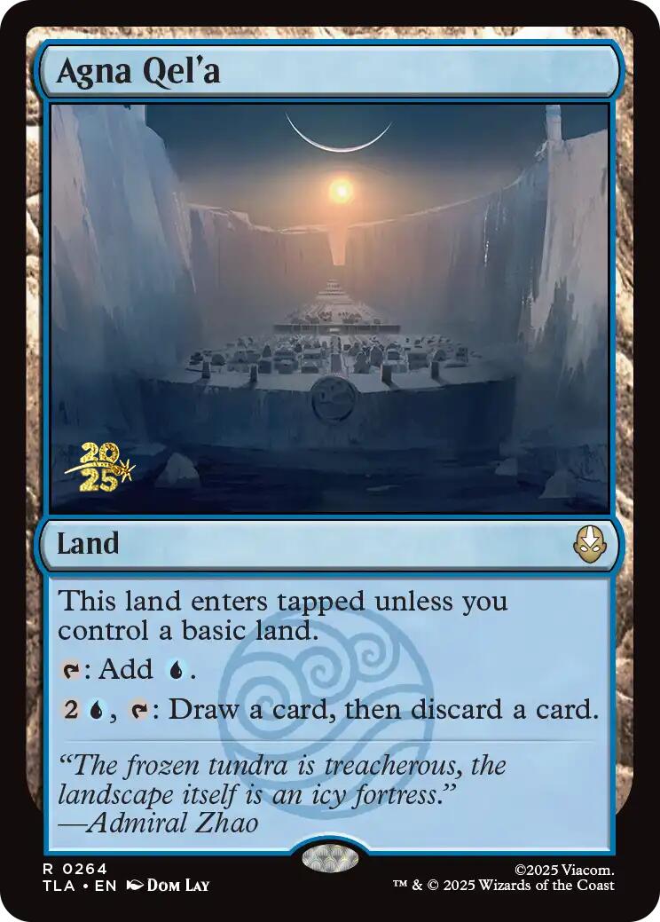 Agna Qel'a [Avatar: The Last Airbender Prerelease Cards] | Game Grid - Logan