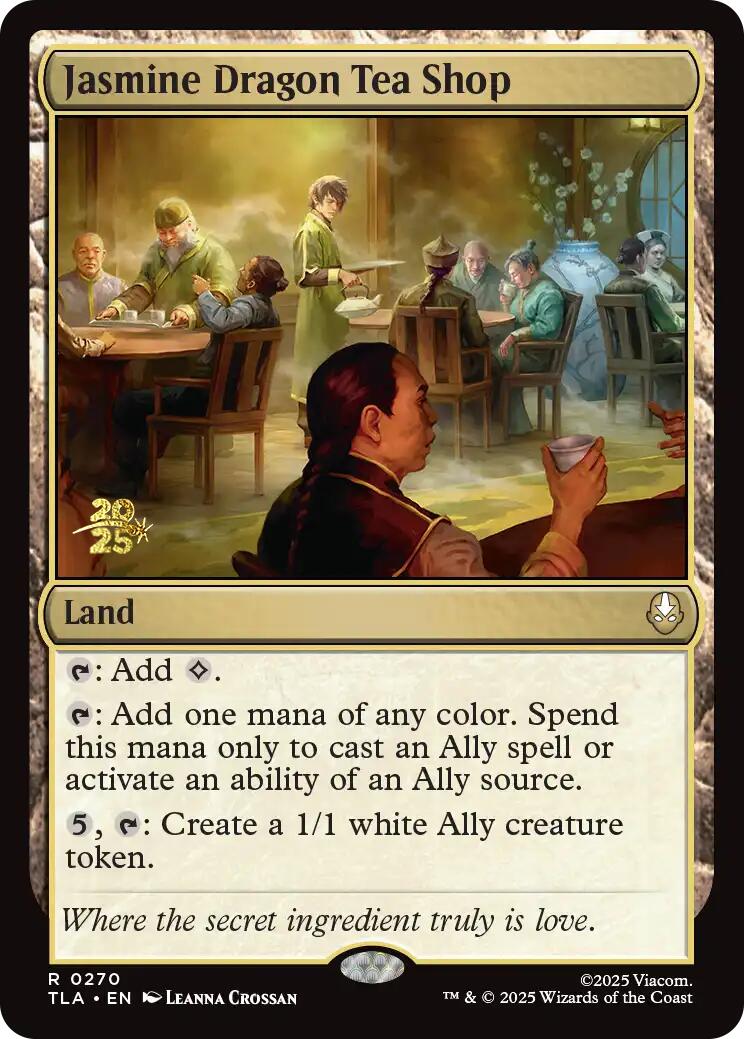 Jasmine Dragon Tea Shop [Avatar: The Last Airbender Prerelease Cards] | Game Grid - Logan