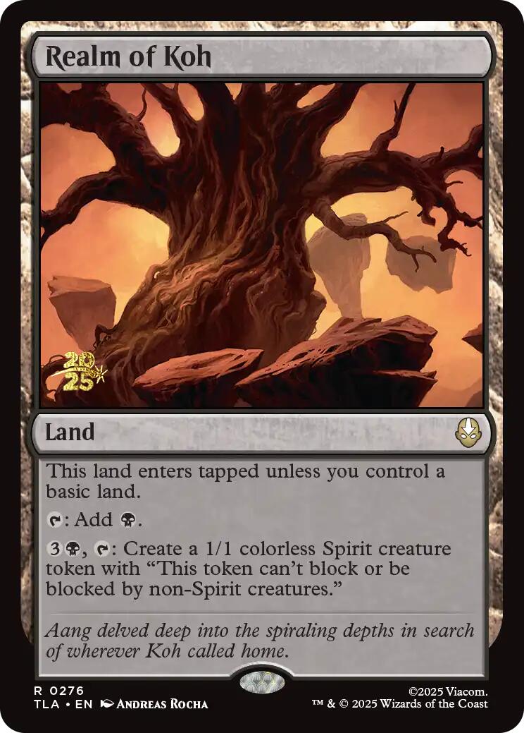 Realm of Koh [Avatar: The Last Airbender Prerelease Cards] | Game Grid - Logan