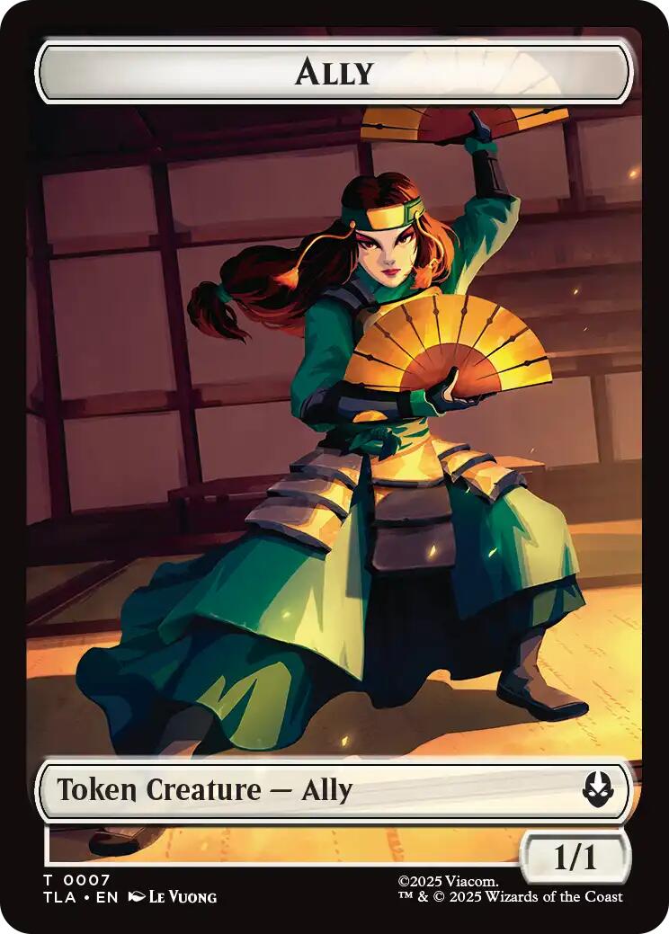 Ally (0007) // Clue (0018) Double-Sided Token [Avatar: The Last Airbender Tokens] | Game Grid - Logan