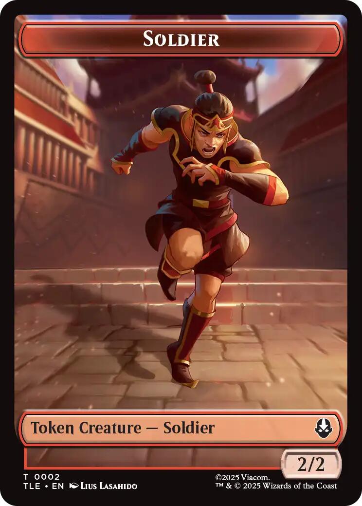 Soldier (0002) [Avatar: The Last Airbender Tokens] | Game Grid - Logan