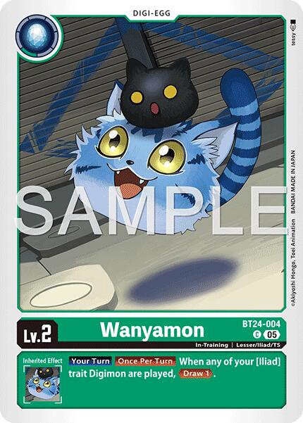 Wanyamon [BT24-004] [Time Stranger] | Game Grid - Logan